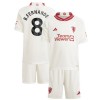 Officiële Voetbalshirt + Korte Broek Manchester United B. Fernandes 8 Derde 2023-24 - Kids